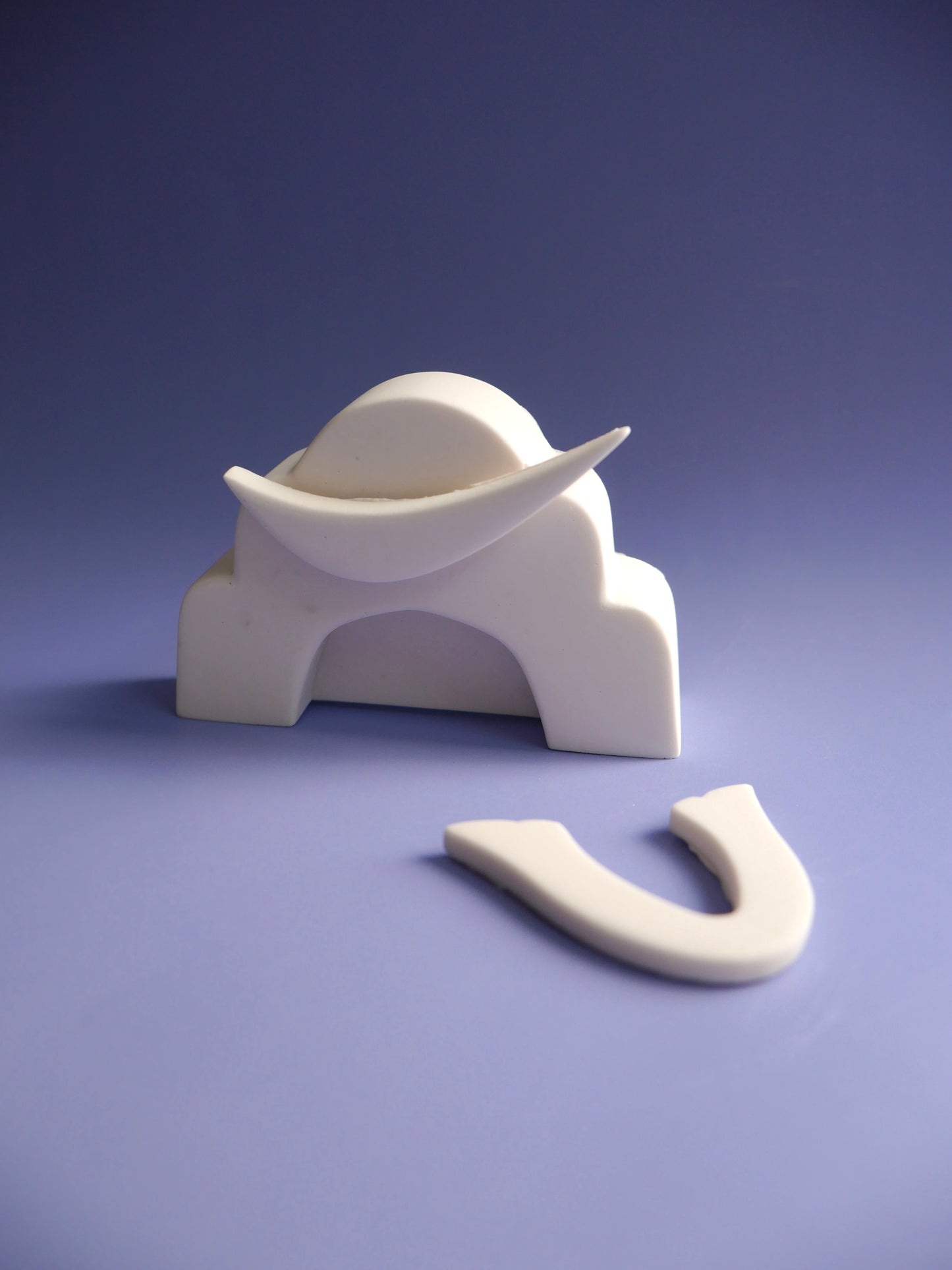 シンプル兜モールド(前立て２種類)