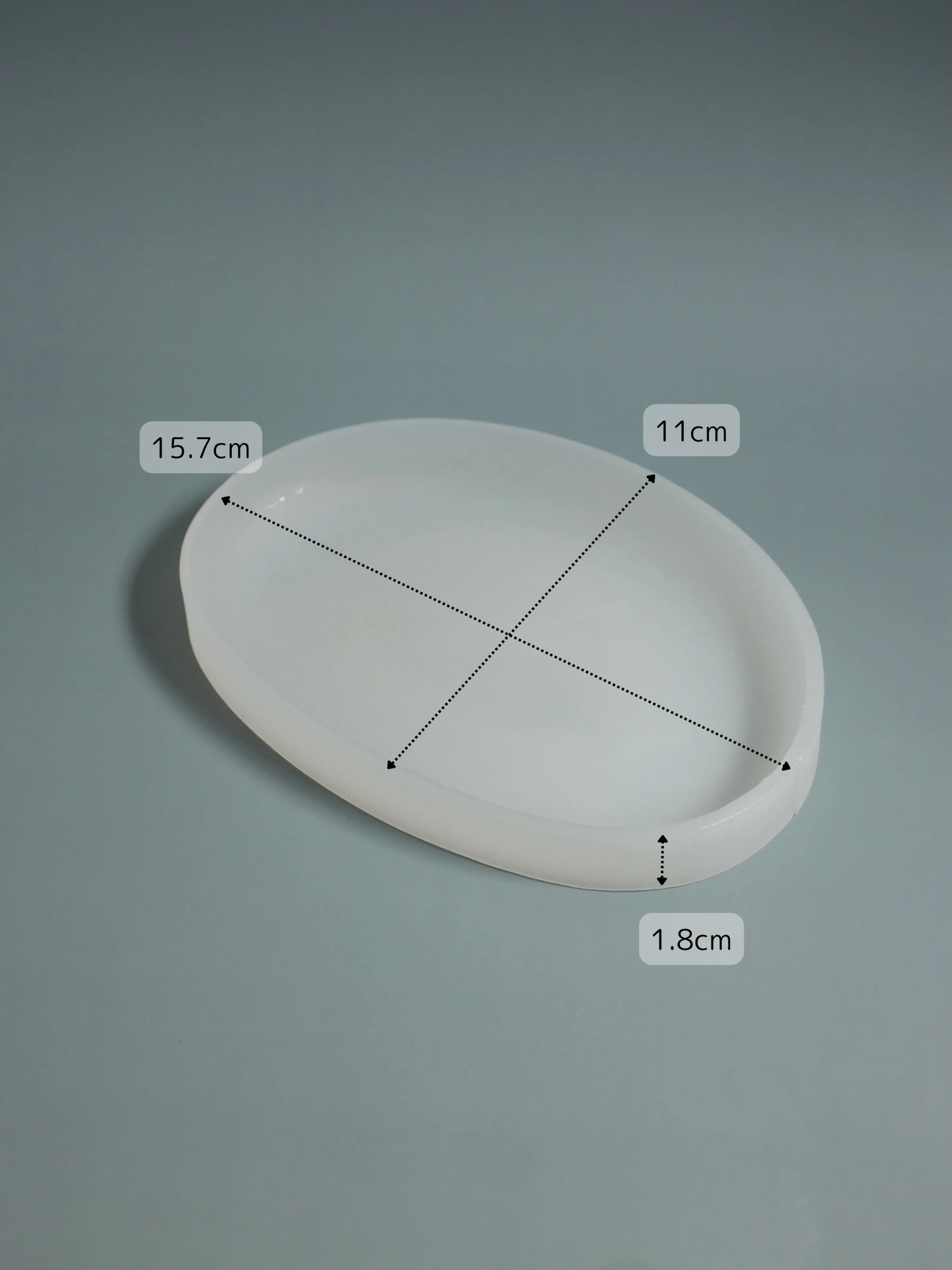 Oval Stone Tray Mold