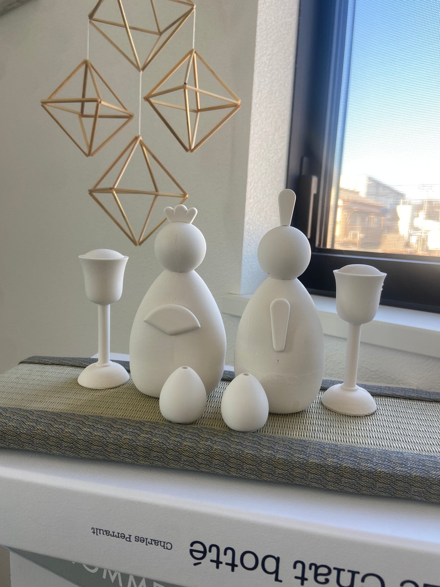 [Hina Doll Option] Single Flower Vase Mold x2