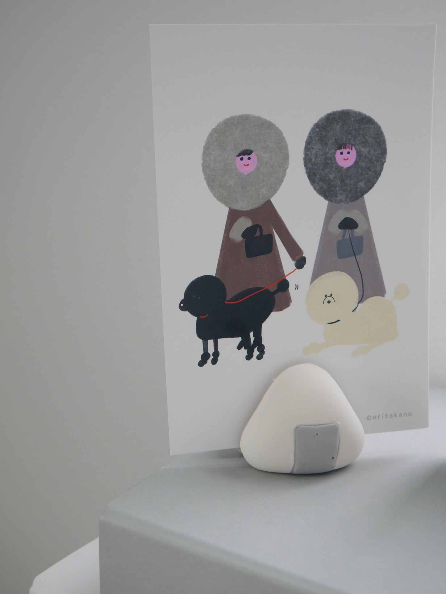 Onigiri Mold (Magnetic Card Stand)