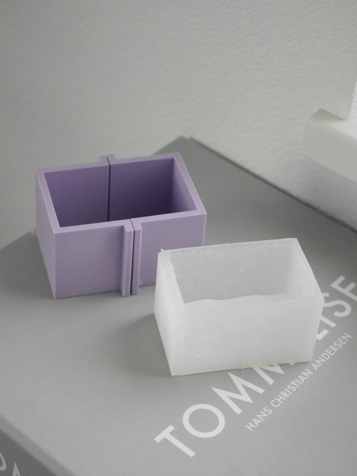 Marble Square Card Stand Mold