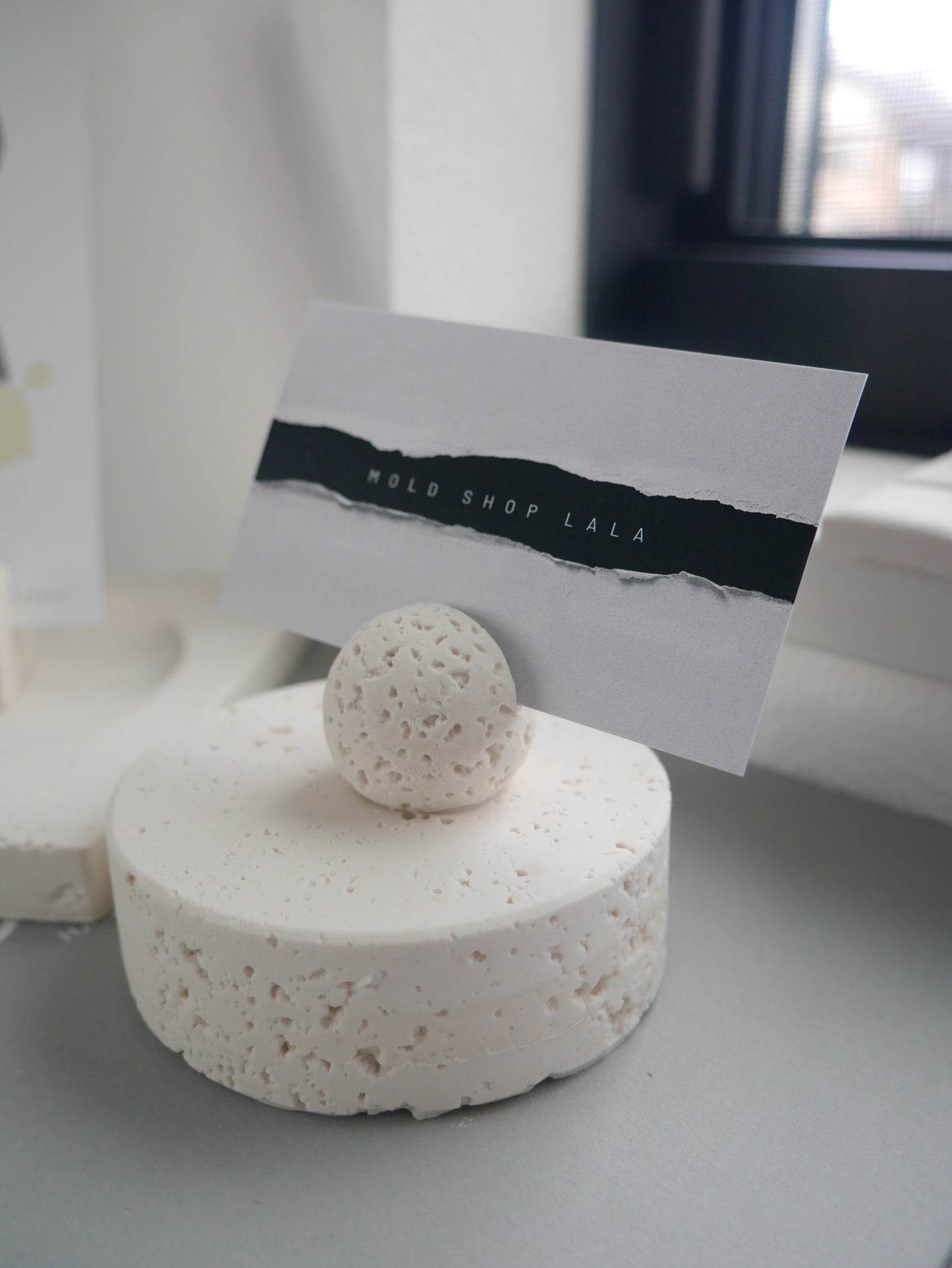 Marble Ball Card Stand Mold