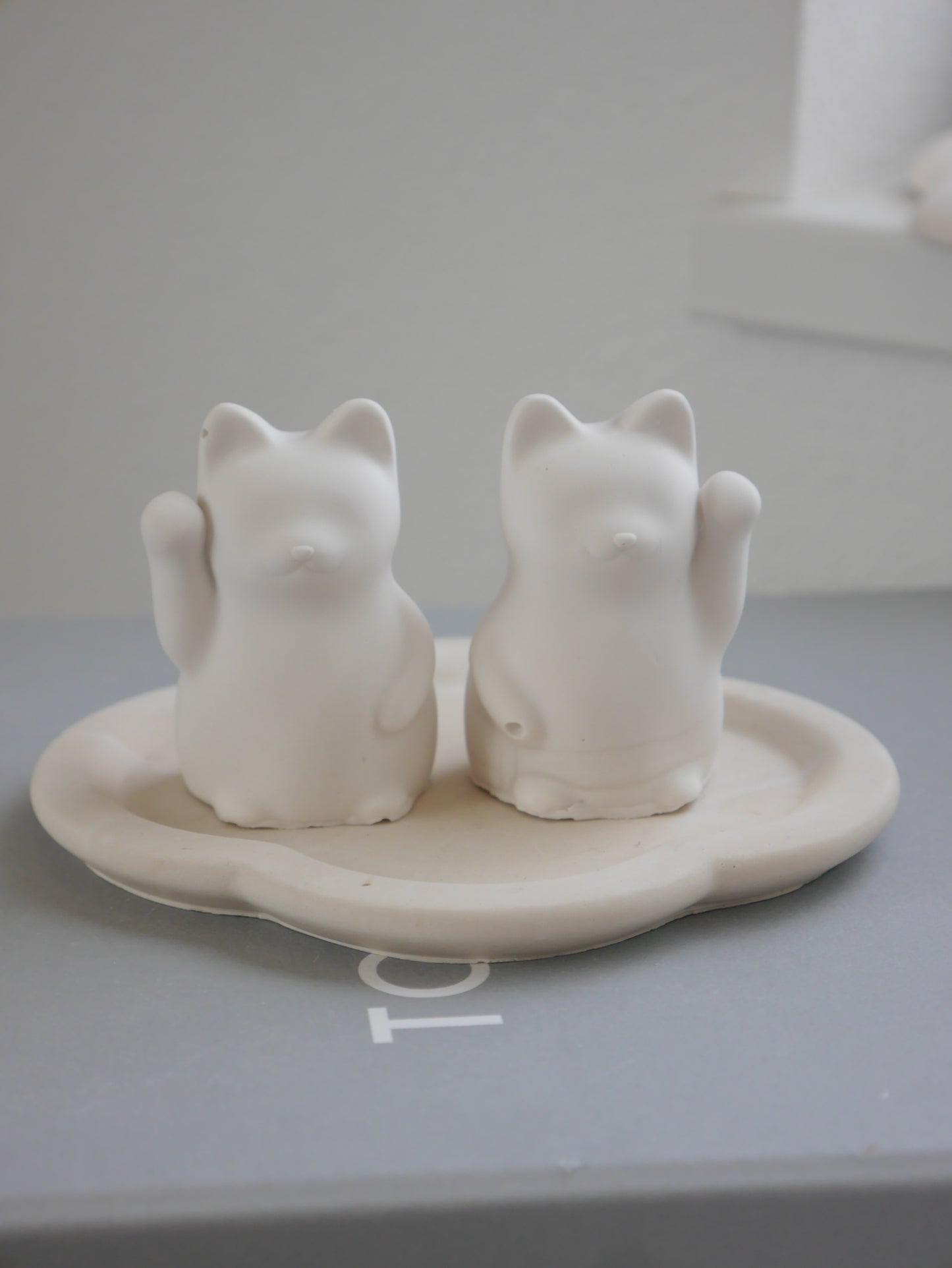 【セット】ほほえみ招き猫モールド Mサイズ