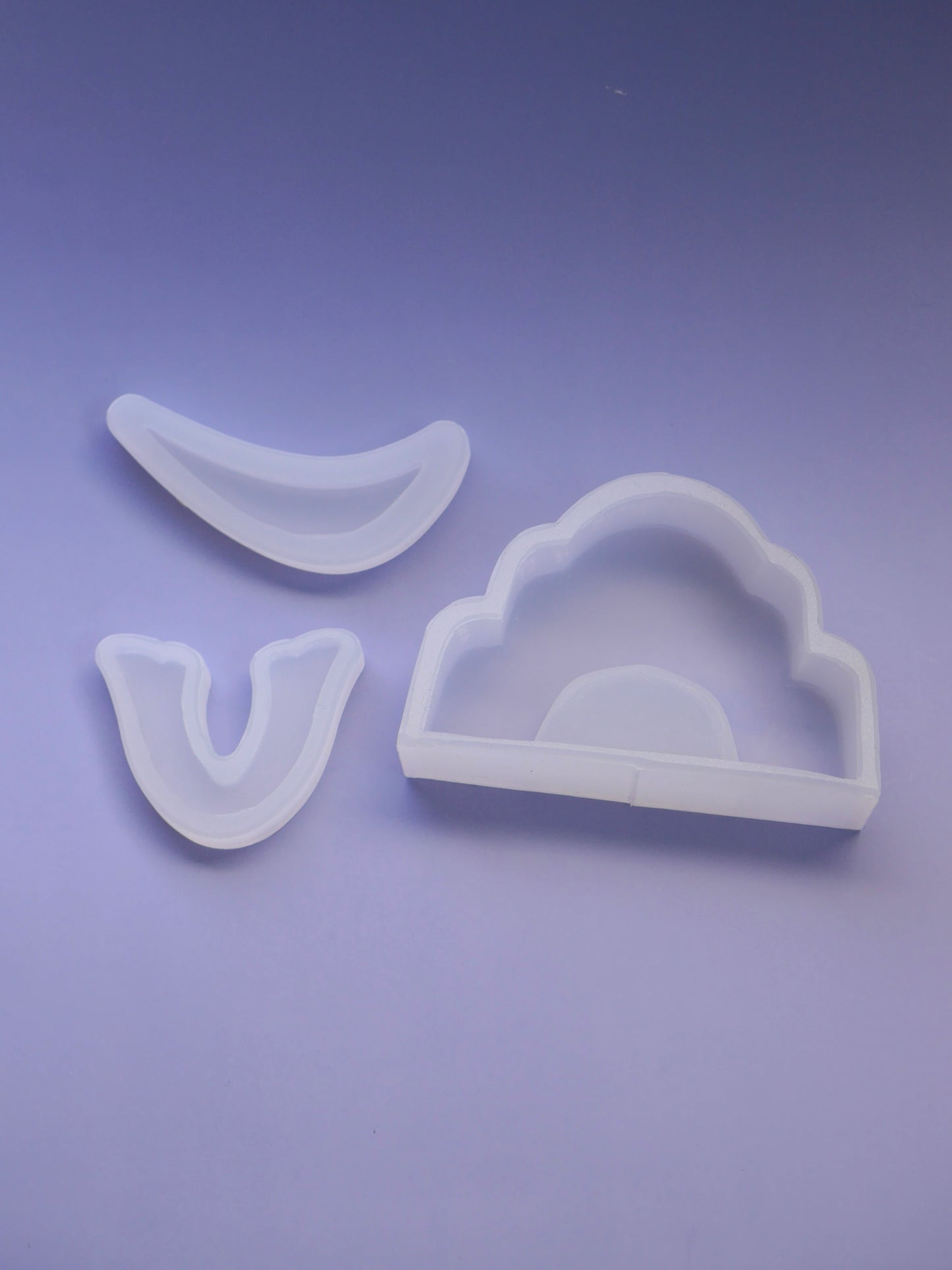 シンプル兜モールド(前立て２種類)