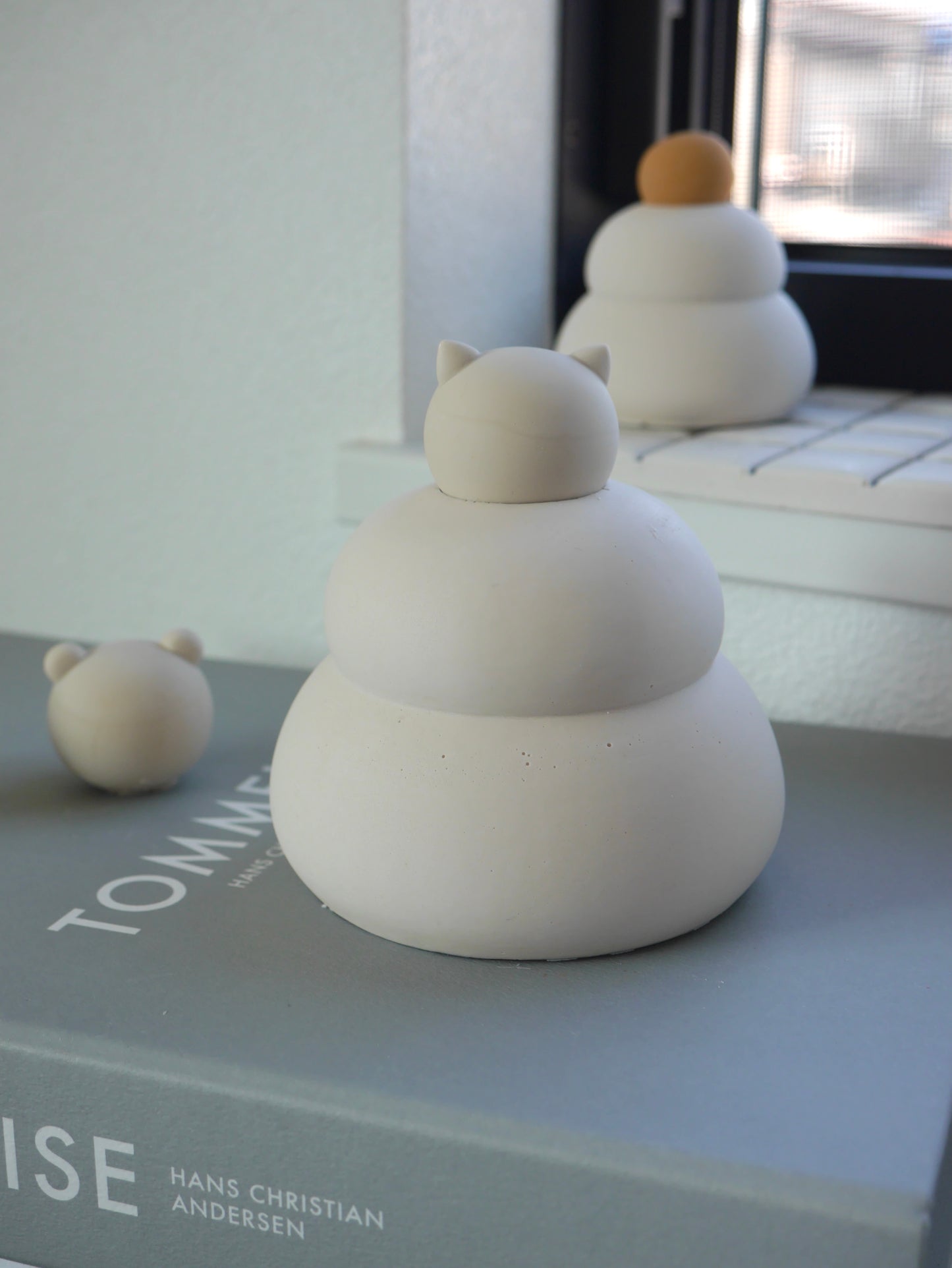 【お得セット】鏡餅モールド Lサイズ ＋くま🐻＆猫🐈セット