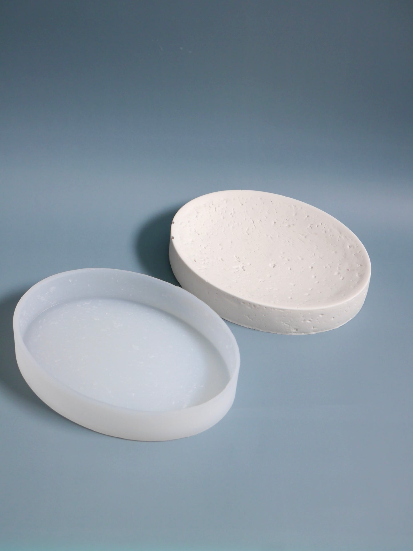 Marble-Style Round Tray Mold