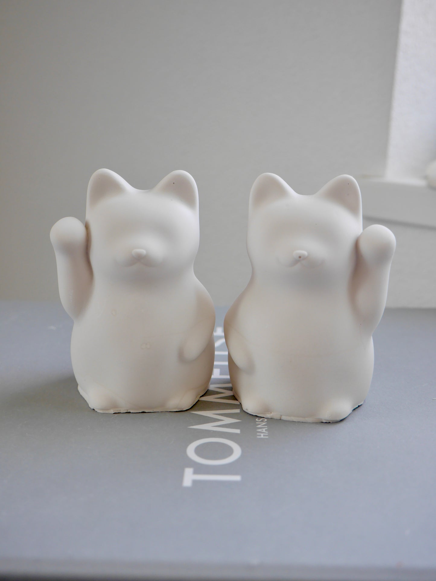 【セット】ほほえみ招き猫モールド Lサイズ