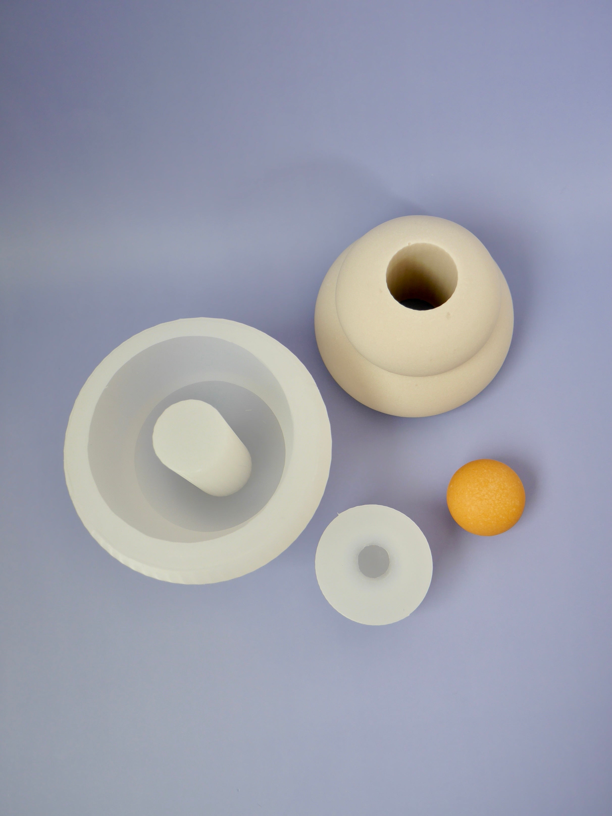 鏡餅モールド Lサイズ (橙セット) – Mold shop LALA