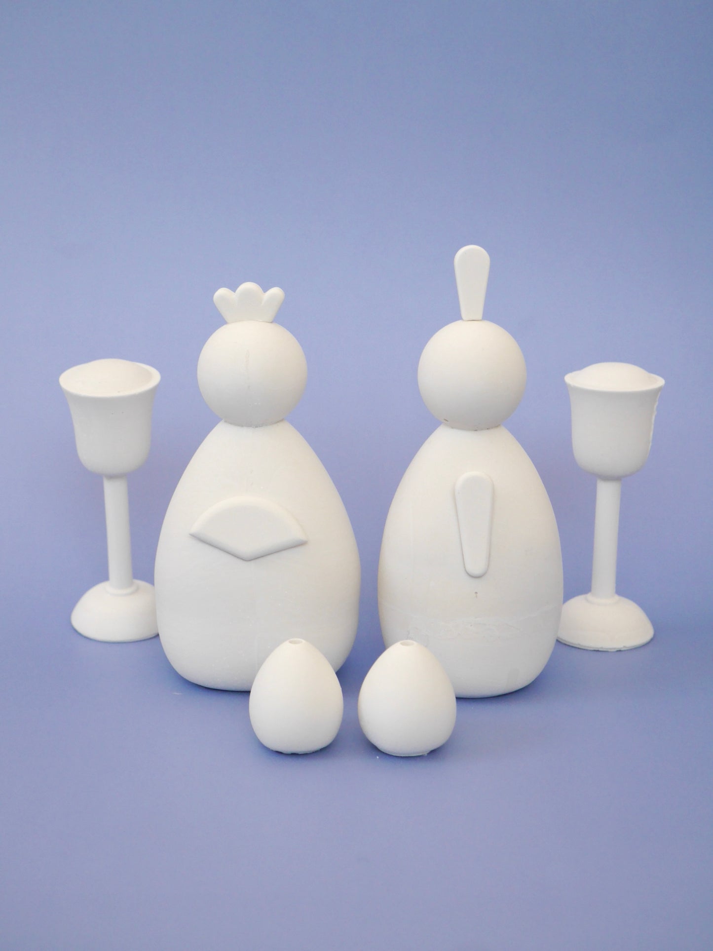 [Hina Doll Option] Single Flower Vase Mold x2
