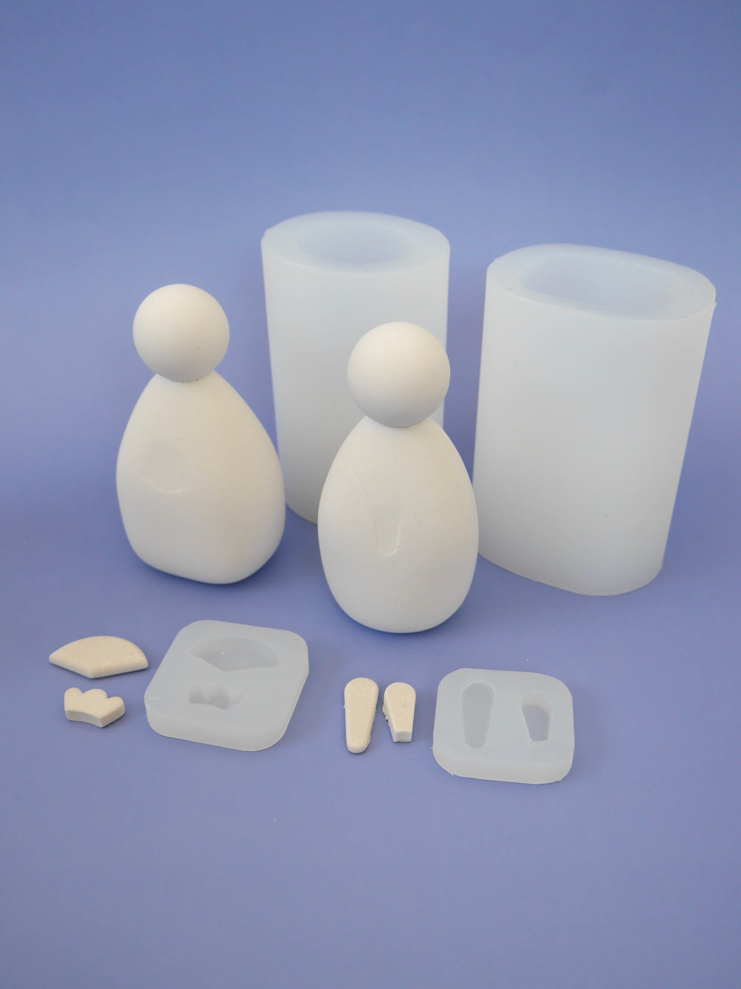 Simple Hina Doll Mold