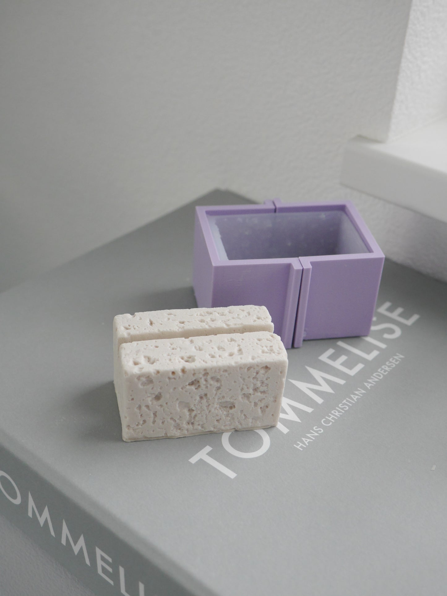 Marble Square Card Stand Mold