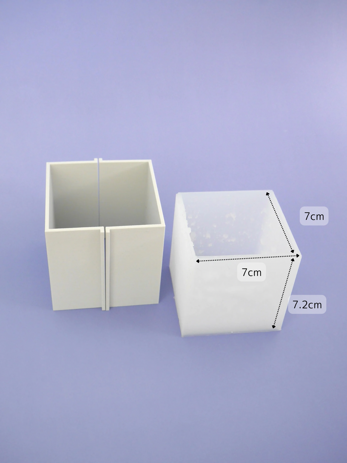Marble cube mold