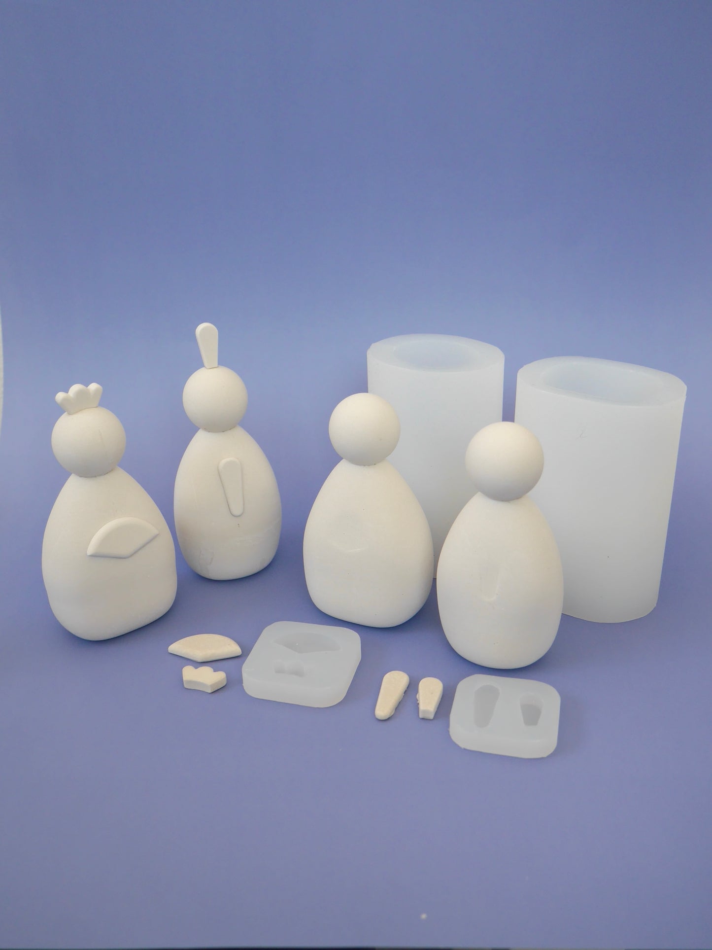 Simple Hina Doll Mold