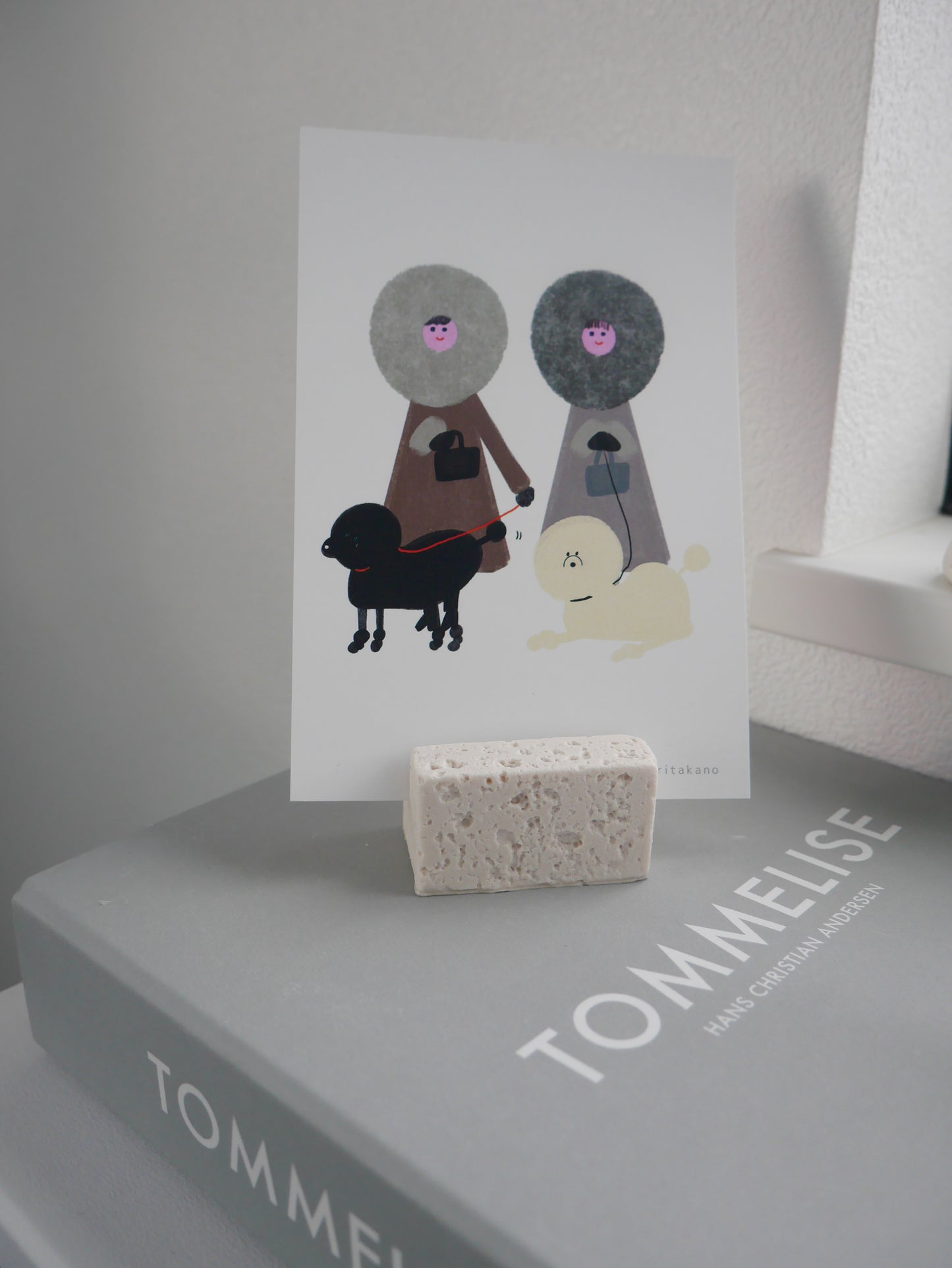 Marble Square Card Stand Mold