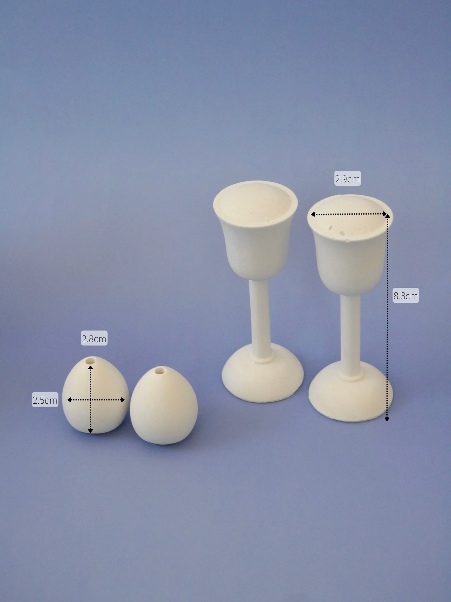 [Hina Doll Option] Bonbori Lanterns (2 Pieces)