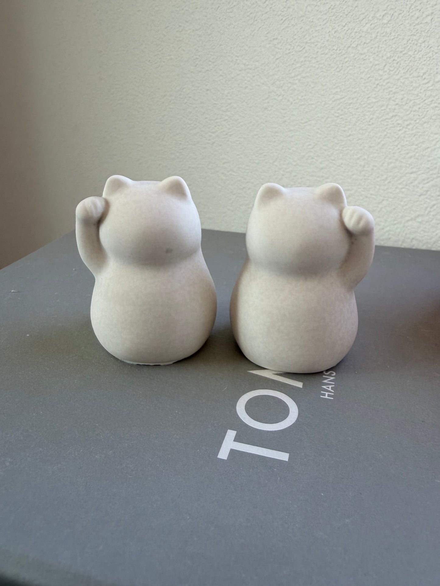 【単品左手】招き猫モールド M